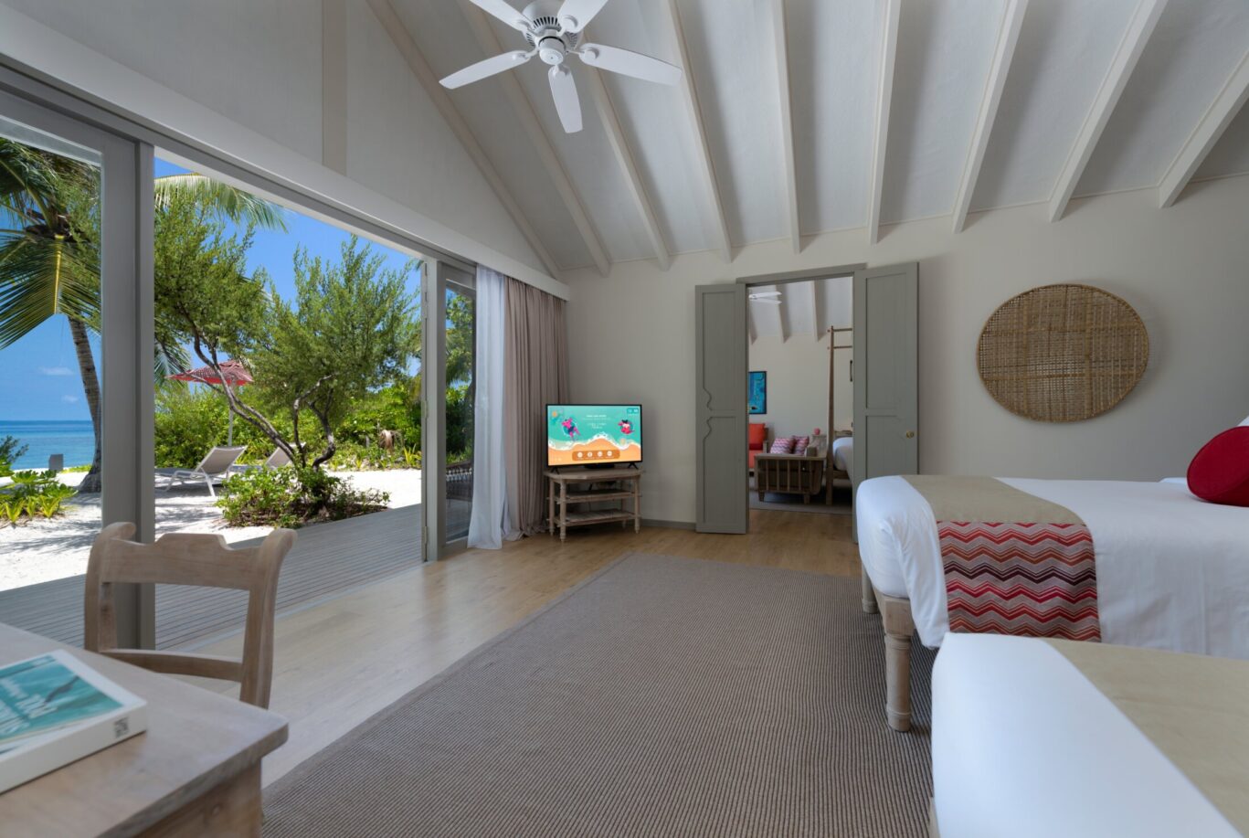 CCM – Two Bedroom Family Beach Villa – Twin Bedroom 1