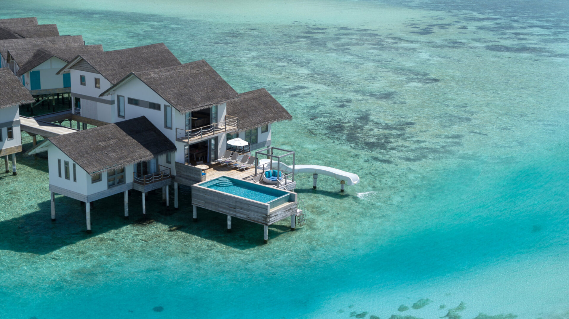 Two-Bedroom-Lagoon-Pool-Villa-with-Slide-Aerial-1