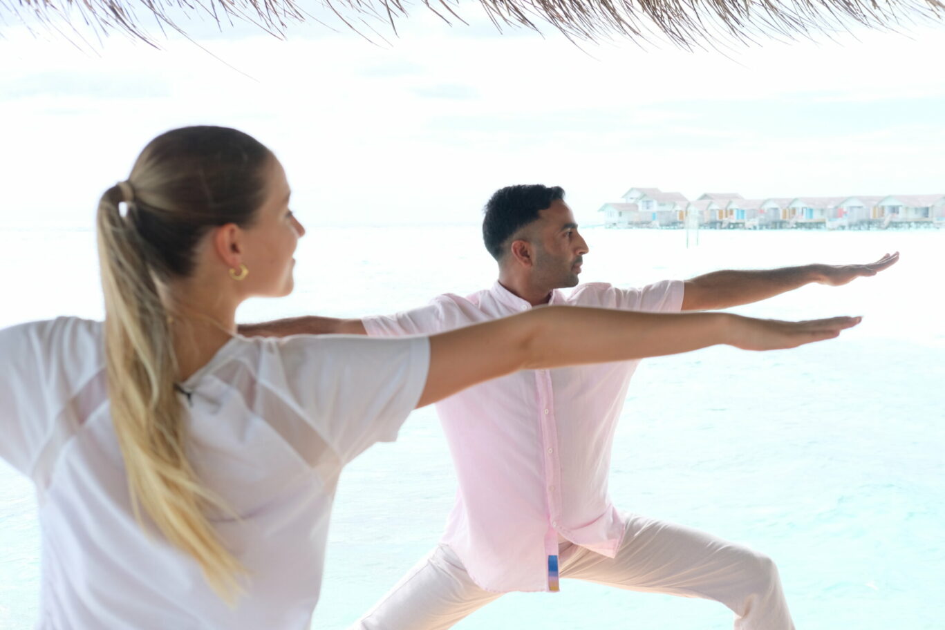 Yoga Session in the Maldives