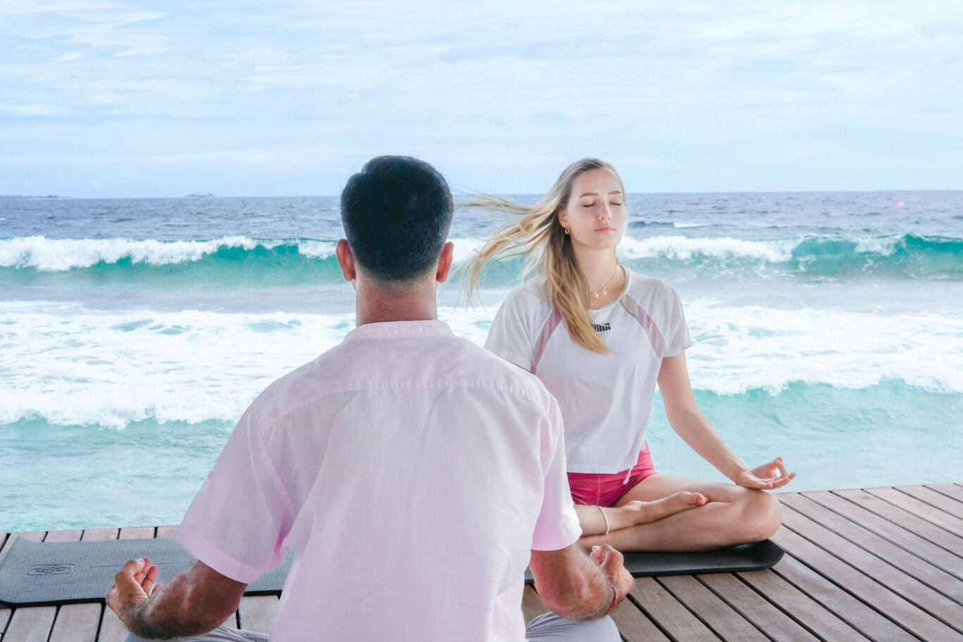 Meditation in the Maldives